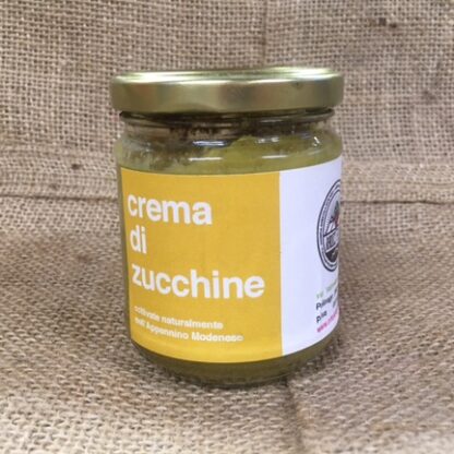 Crema di Zucchine dell'orto artigianale Radici Felici, consegna a domicilio Modena e provincia